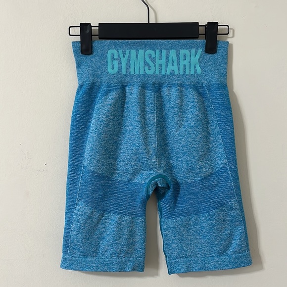 Gymshark Flex Cycling Bike Shorts Blue Size Medium - Picture 7 of 10